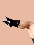 Black & White Andale Socks